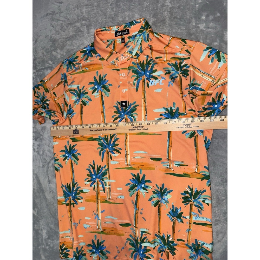 Bad Birdie Men's Sz L‎ Performance Polo Golf Shirt Hotel California UFC Logo - Picture 4 of 7